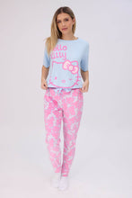 Hello Kitty Super Soft Pajama Tee And Velour Pajama Jogger 2-Piece Set thumbnail 1