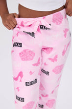 Wicked Butterfly Printed Plush Pajama Pants thumbnail 3