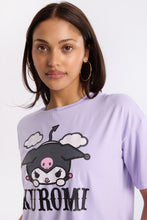 Kuromi Super Soft Pajama Tee And Jogger 2-Piece Set thumbnail 2