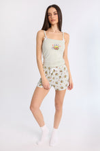 Keroppi Super Soft Pajama Tank Top And Shorts 2-Piece Set thumbnail 5