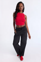 AERO Ribbed High Neck Tank Top thumbnail 4