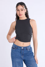 AERO Ribbed High Neck Tank Top thumbnail 2