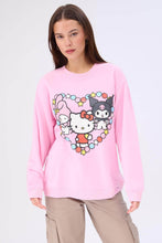 Hello Kitty And Friends Graphic Crew Neck Sweatshirt thumbnail 1