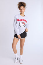 Hello Kitty Graphic Crew Neck Oversized Sweatshirt thumbnail 3