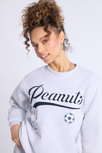 Peanuts Snoopy Graphic Crew Neck Oversized Sweatshirt thumbnail 2