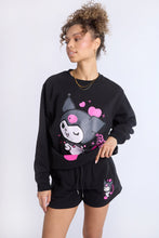 Kuromi Graphic Fleece Shorts thumbnail 3