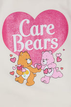 Care Bears Heart Graphic Glitter Crew Neck Sweatshirt thumbnail 2