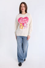 Care Bears Heart Graphic Glitter Crew Neck Sweatshirt thumbnail 4