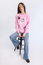 Hello Kitty And Friends Graphic Crew Neck Sweatshirt thumbnail 4