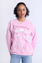 Cinnamoroll Bow Graphic Crew Neck Sweatshirt thumbnail 1