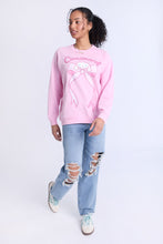 Cinnamoroll Bow Graphic Crew Neck Sweatshirt thumbnail 4