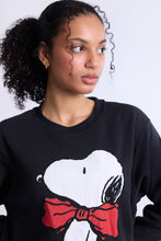 Peanuts Snoopy Bow Graphic Crew Neck Sweatshirt thumbnail 2