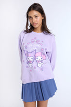 Kuromi My Melody Graphic Crew Neck Sweatshirt thumbnail 1