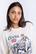 Coors Cowboy Graphic Crew Neck Sweatshirt thumbnail 2