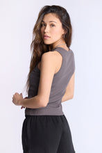 Garfield Graphic Ribbed High Neck Tank Top thumbnail 3
