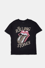 The Rolling Stones Leopard Graphic Boyfriend Tee thumbnail 1