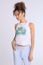 Hello Kitty Sports Graphic Ribbed High Neck Tank Top thumbnail 1