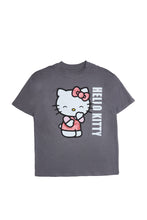 Hello Kitty Graphic Glitter Relaxed Tee thumbnail 1