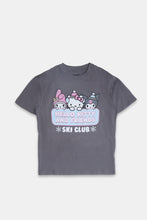 Hello Kitty And Friends Ski Graphic Boyfriend Tee thumbnail 1