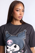 Kuromi Super Soft Pajama Tee And Shorts 2-Piece Set thumbnail 2