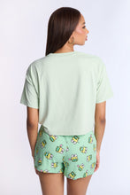 Keroppi Super Soft Pajama Tee And Shorts 2-Piece Set thumbnail 3