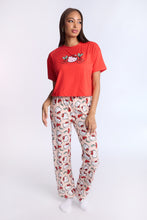Hello Kitty Cherry Super Soft Pajama Tee And Pants 2-Piece Set thumbnail 1