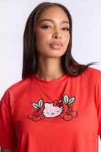 Hello Kitty Cherry Super Soft Pajama Tee And Pants 2-Piece Set thumbnail 2