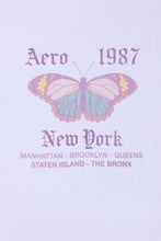 AERO New York 1987 Butterfly Graphic Boyfriend Tee thumbnail 2