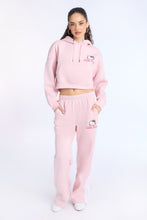 Hello Kitty Graphic Cropped Hoodie thumbnail 4
