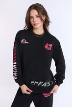AERO Crew Neck Oversized Sweatshirt thumbnail 2