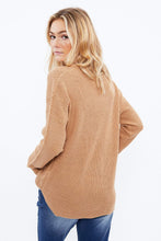 V-Neck Waffle Popcorn Sweater thumbnail 9