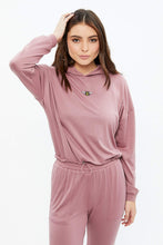 Super Soft Tie Bottom Midi Embroidered Hoodie thumbnail 5
