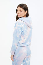 Super Soft Tie Bottom Midi Embroidered Hoodie thumbnail 3