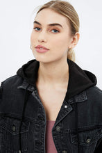 Classic Hooded Denim Jacket thumbnail 4