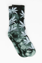 Womens Tie-Dye Leaf Socks thumbnail 2