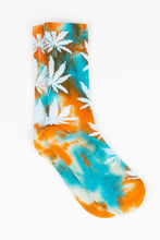 Womens Tie-Dye Leaf Socks thumbnail 3