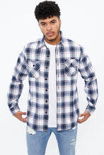 North Western 2 Pocket Plaid Flannel thumbnail 1