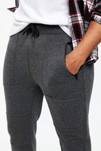 Horizontal Quilt Zip Moto Jogger thumbnail 8
