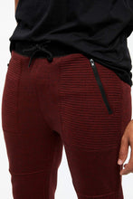 Horizontal Quilt Zip Moto Jogger thumbnail 12