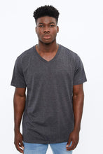 Basic Melange V-Neck Tee thumbnail 2