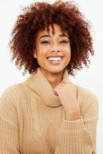 Pull col roulé à manches bouffantes thumbnail 5