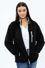 Sherpa Full Zip Sweatshirt with Chest Pocket thumbnail 4