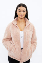 Sherpa Full Zip Sweatshirt with Chest Pocket thumbnail 9