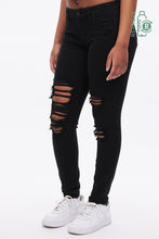 Jegging Jordan rehaussant dÃ©truit Repreve taille basse thumbnail 3
