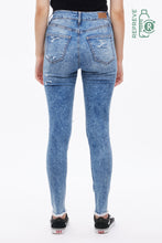 Jegging Emma dÃ©chirÃ© et rÃ©parÃ© Repreve taille haute thumbnail 4