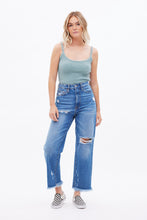 Super High Rise Destroyed 90's Straight Jean thumbnail 2