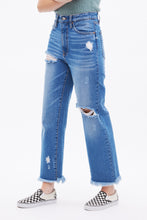 Super High Rise Destroyed 90's Straight Jean thumbnail 3