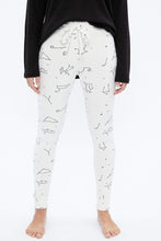 High Rise Velour Holiday Flamingo Pajama Legging thumbnail 6