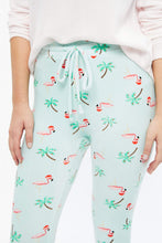 High Rise Velour Plaid Pajama Legging thumbnail 8