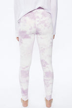 High Rise Velour Tie Dye Pajama Legging thumbnail 4